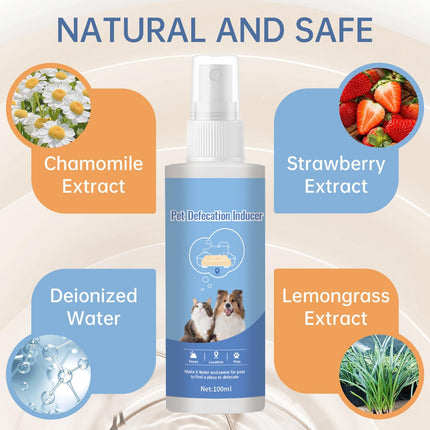 PawHaven RefugioPata Potty Training Spray for Dogs Dog Potty Training Spray Go Here Dog Potty — Pet Supplies