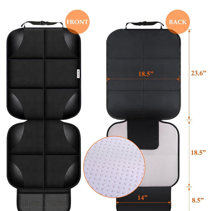 Car Seat Protector for Child Car Seat - Black 1pc
