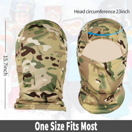 Lightweight Balaclava Face Cover UV Protector for Men and Women