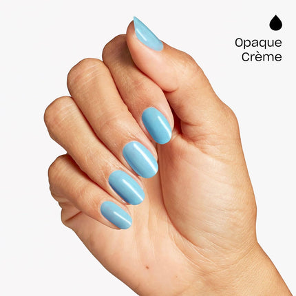 Infinite Shine Sea Me Now Soft Cool Turquoise Blue Shimmer Nail Polish