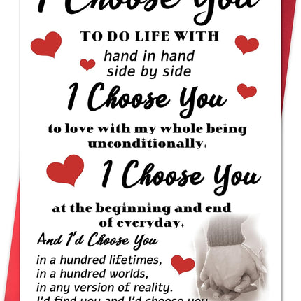 Anniversary Card for Couples, Spouses and Partners