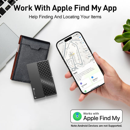 2026 [Apple MFi Certified] (iOS Only) Bluetooth Tracker Smart Card — Smart Tech