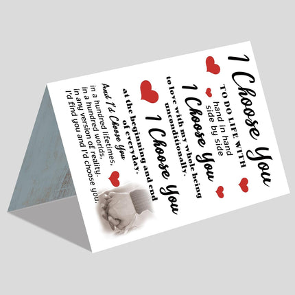Anniversary Card for Couples, Spouses and Partners