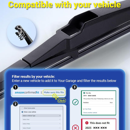 Rear Windshield Wiper Blade for My Car