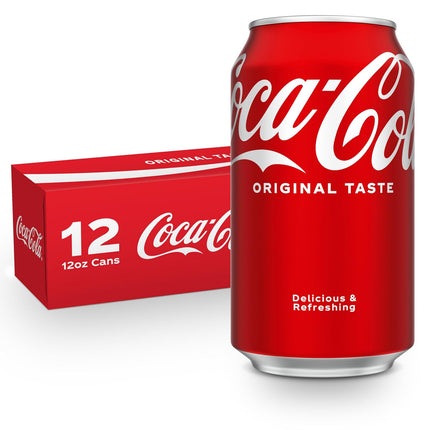 Classic Cola Fridge Pack Soda Soft Drink, 12 fl oz Cans, 12 Pack