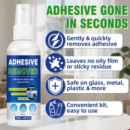4.06 Oz Adhesive Remover with Plastic Razor Blade Scraper