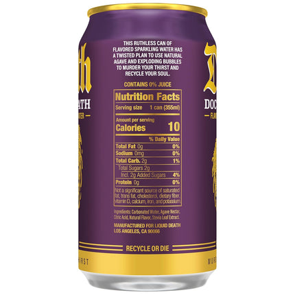 Soda-Flavored Sparkling Water - Cherry, Cream & Spice, 12 fl oz Cans, Pack of 12