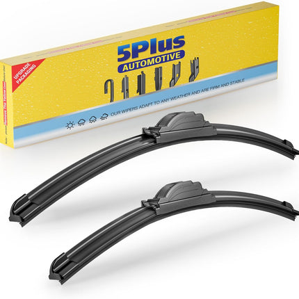 24-Inch and 18-Inch All-Season Windshield Wiper Blades, Pack of 2