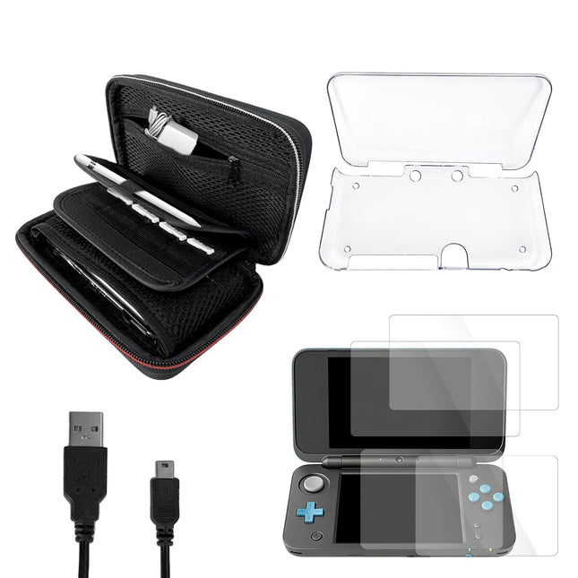 5 in 1 Accessory Kit for New 2DS XL/LL