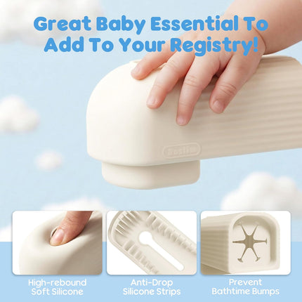 LittleNest NidoPequeño Roslim Faucet Cover Bathtub for Baby, Silicone Tub Spout Cover — Baby & Toddler
