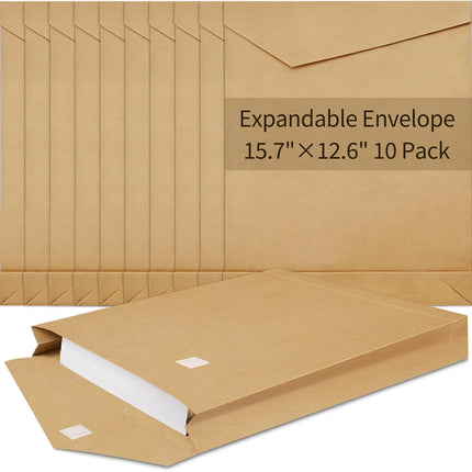 10 Pack 12.6" x 15.7" Expandable - main view