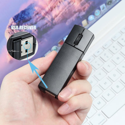 Wireless Mini Finger Mouse with Case
