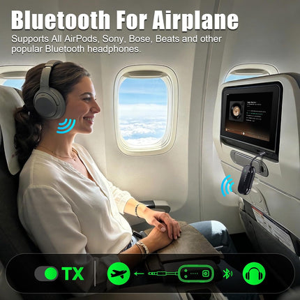 2026 Upgraded Pro Bluetooth 6.0 Transmitter Receiver