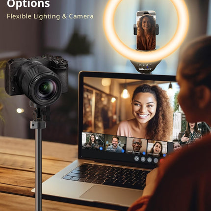 UBeesize 12'' LED Ring Light with 62'' Tripod Stand — Smart Tech
