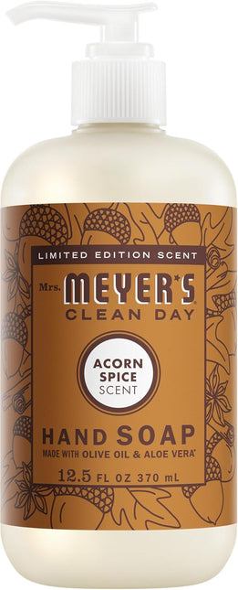 HomeChef ChefDelHogar MRS. MEYER'S CLEAN DAY Hand Soap, Acorn Spice Scent, 12.5 Fl Oz Bottle — Kitchen & Home
