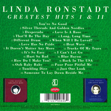 Linda Ronstadt's Greatest Hits, Vol. 1 & 2