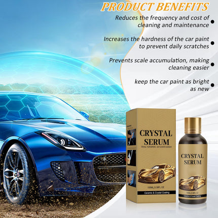 GlowEssence EsenciaLuz 2Pcs PTZ Crystal Serum for Cars,PTZ Advanced Graphene Ceramic Coating — Beauty & Self-Care