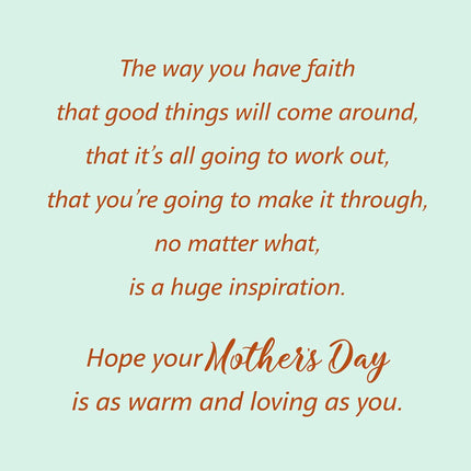 Mother's Day Card for Mom - You're Sunshine Colorful Abstract Landscape