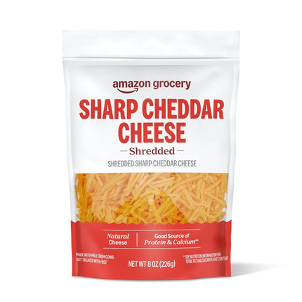 Grocery, Sharp Cheddar Cheese, Shredded — Home & Lifestyle