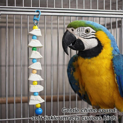 TerraBound TierraRumbo Cuttlebone for Birds, Parakeet with 3 Strings 7 Lava Stones — Outdoor & Adventure