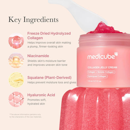 Jelly Cream with Collagen and Niacinamide, 3.71 fl oz