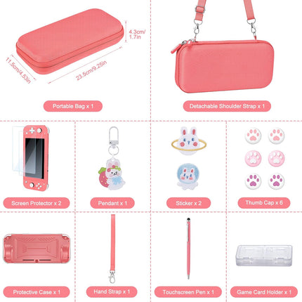 Coral 18-in-1 Lite Console Case Accessories Bundle