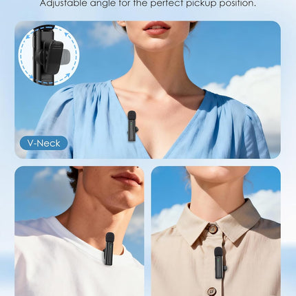NexWave OndaNex Wireless Mini Microphone for iPhone, iPad, Android — Smart Tech