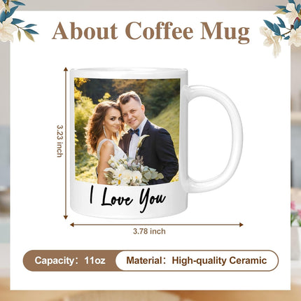 HomeChef ChefDelHogar Elemtansy Custom Coffee Mug for Men Women, Personalized 11oz Ceramic Mug — Kitchen & Home
