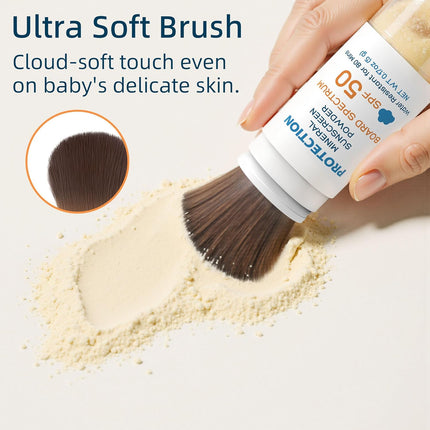 Kids SPF 50 Brush-On Zinc Oxide Powder Sunscreen