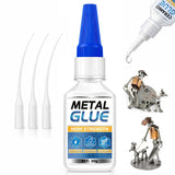 Metal Glue, Super Glue for Metal 30g Heavy Duty Instant Adhesive