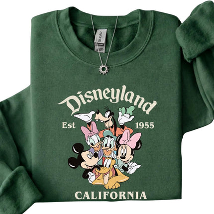 SourceToHome FuenteACasa Mickey and Friends Sweatshirt for Women & Men — Home & Lifestyle