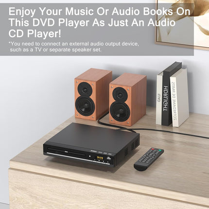 NexWave OndaNex DVD Players for TV with HDMI,Plays All Regions and Formats,CD Player — Smart Tech