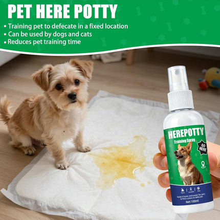 PawHaven RefugioPata Dog Potty Training Spray for Dogs & Puppies, No-Go Spray & Here Potty — Pet Supplies