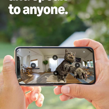 Ring Pan-Tilt Indoor Cam (newest model), See all around your home or business with 360° pan coverage, HD video, plus Two-Way Talk, White