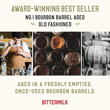Bourbon Barrel Aged Old Fashioned Cocktail Mix