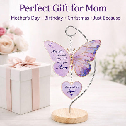 SourceToHome FuenteACasa Butterfly Gift for Mom, Butterfly Desk Decor Suncatcher — Home & Lifestyle