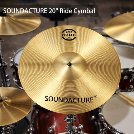 20-Inch Ride Cymbal for Drum Set