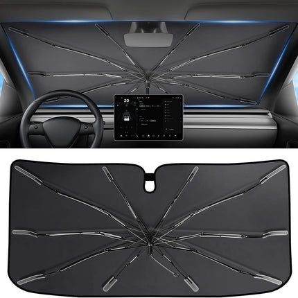 2026 Windshield Sun Shade Umbrella for Model Y and Model 3