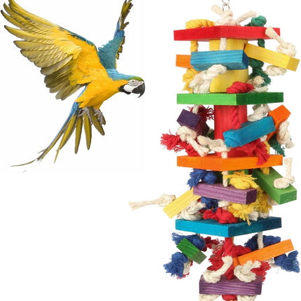 Extra Large Parrot Toys for Large Birds