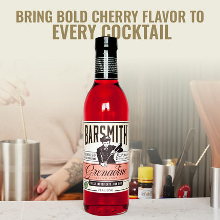 Grenadine Syrup Cocktail Mixer, 12.7 oz