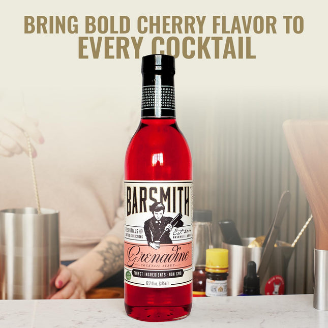 Grenadine Syrup Cocktail Mixer, 12.7 oz