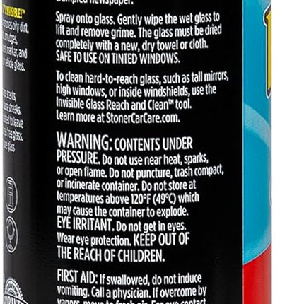 DriveForge ForjaRuta Invisible Glass 91164 Premium Aerosol Glass Cleaner Spray — Auto & Moto