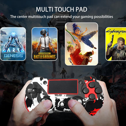 Wireless Game Controller with Audio Jack and Motion Control - Flame White