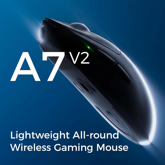 A7 V2 Ultra Wireless Gaming Mouse, Black