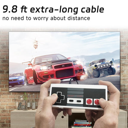 NexWave OndaNex Acisan Retro Controller 9.8FT Length Cable of Controller,Mini Console — Smart Tech