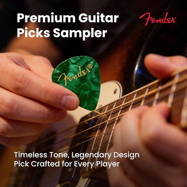 Premium Picks Sampler - 12 Pack with Thin, Medium & Heavy Gauges