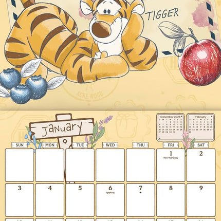 2027 Honey-Lover Wall Calendar
