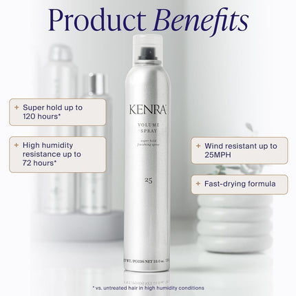 Volume Spray 25 Super Hold Finishing Hairspray, 10 oz