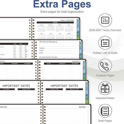 2026-2027 Academic Weekly and Monthly Planner