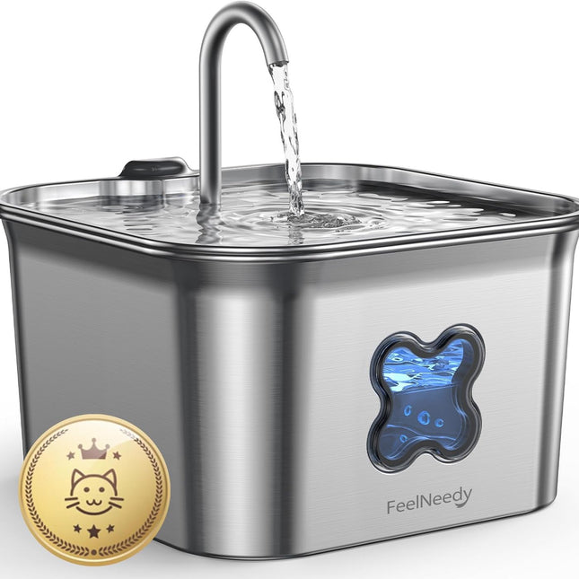 304 Stainless Steel 95oz Cat Water Fountain